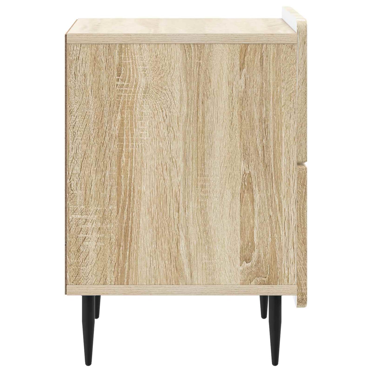 Natskab 2 stk. Sonoma-eg 43 x 34,5 x 49,5 cm Konstrueret træ