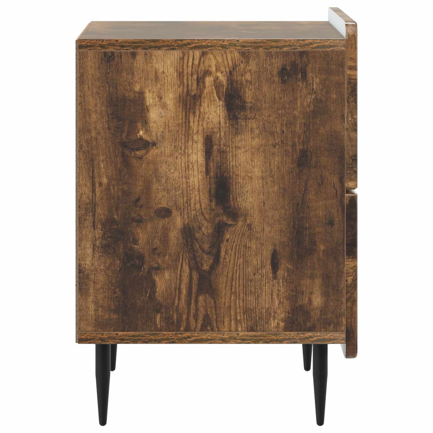Natskab 2 stk. Røget eg 43 x 34,5 x 49,5 cm Konstrueret træ