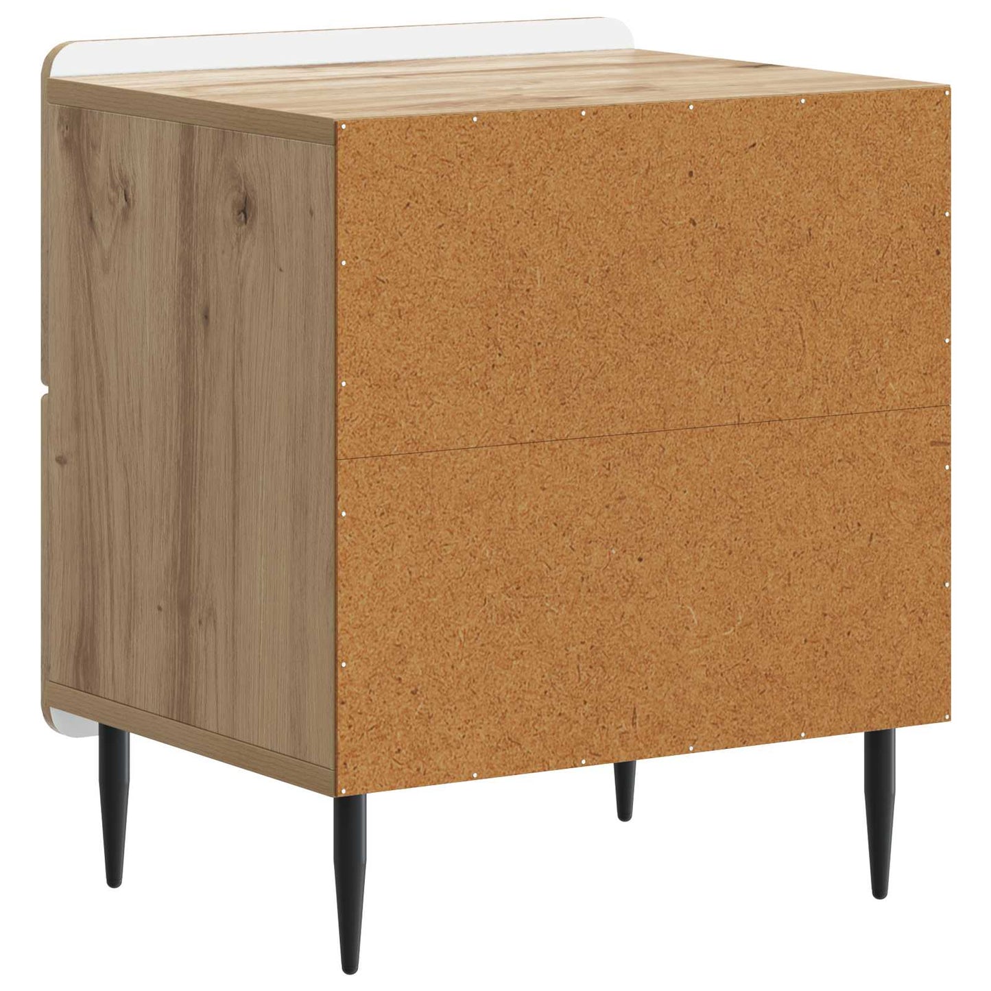 Natskab 2 stk. Artisan-eg 43 x 34,5 x 49,5 cm Konstrueret træ