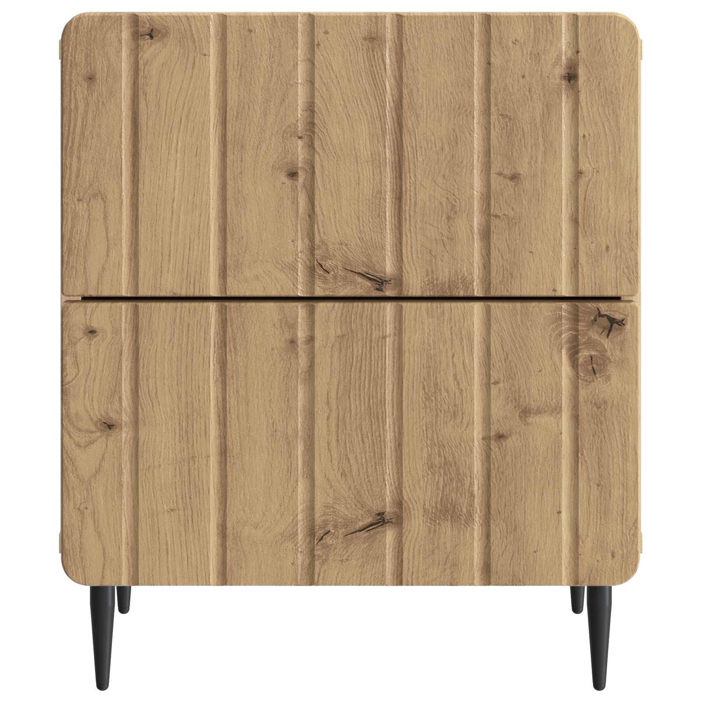 Natskab 2 stk. Artisan-eg 43 x 34,5 x 49,5 cm Konstrueret træ