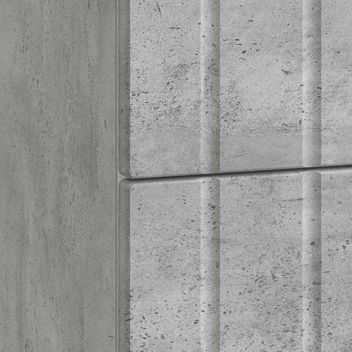 Natskab Betongrå 62 x 34,5 x 49,5 cm Konstrueret træ