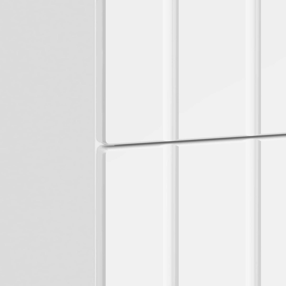 Natskab Hvid højglans 62 x 34,5 x 49,5 cm Konstrueret træ