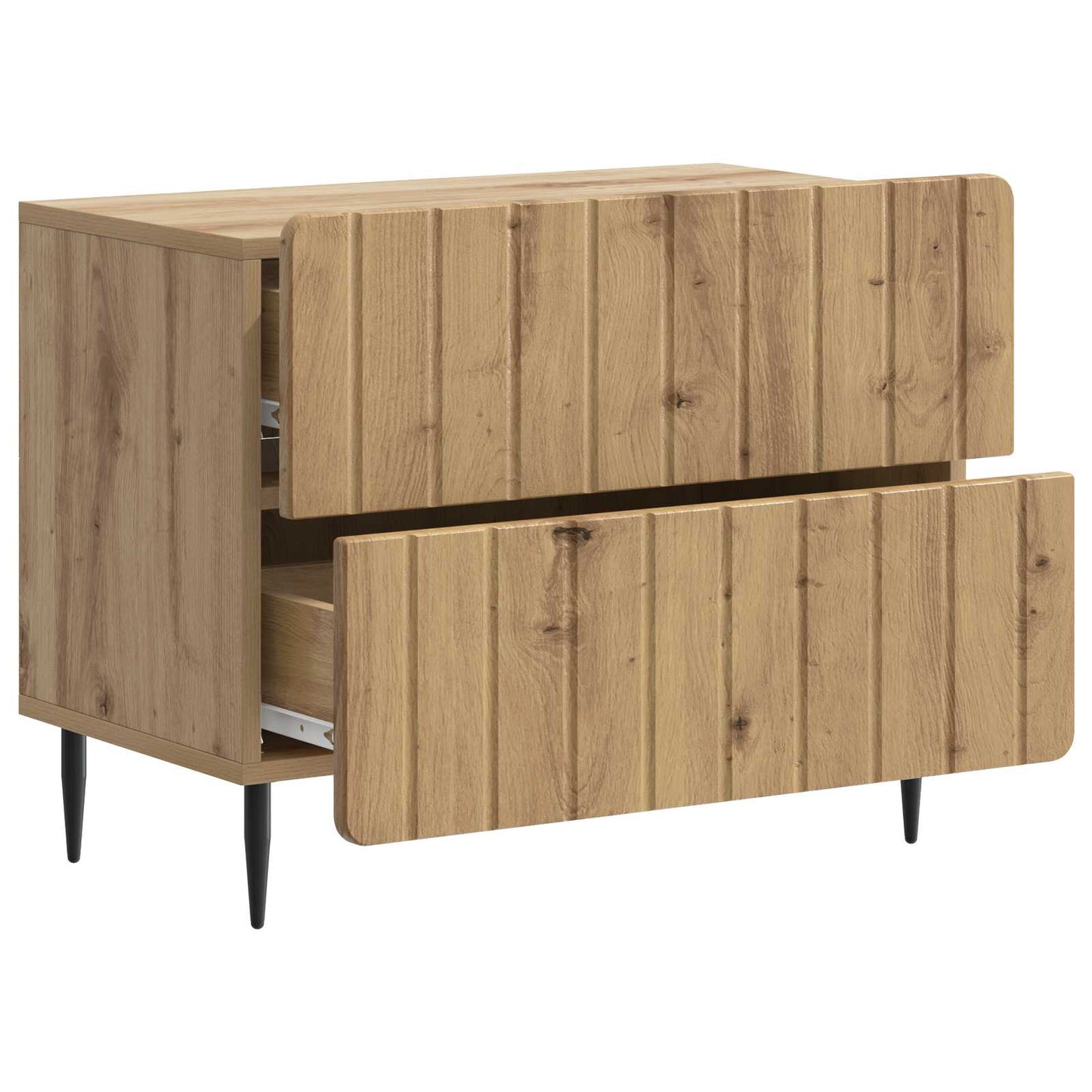 Natskab Artisan-eg 62 x 34,5 x 49,5 cm Konstrueret træ