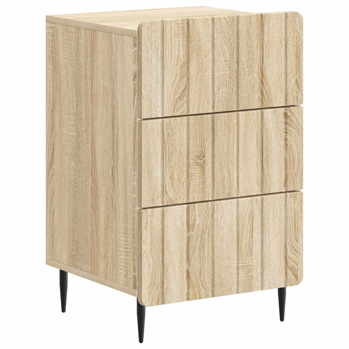 Natskab med skuffe Sonoma-eg 43x 41 x 68 cm Konstrueret træ