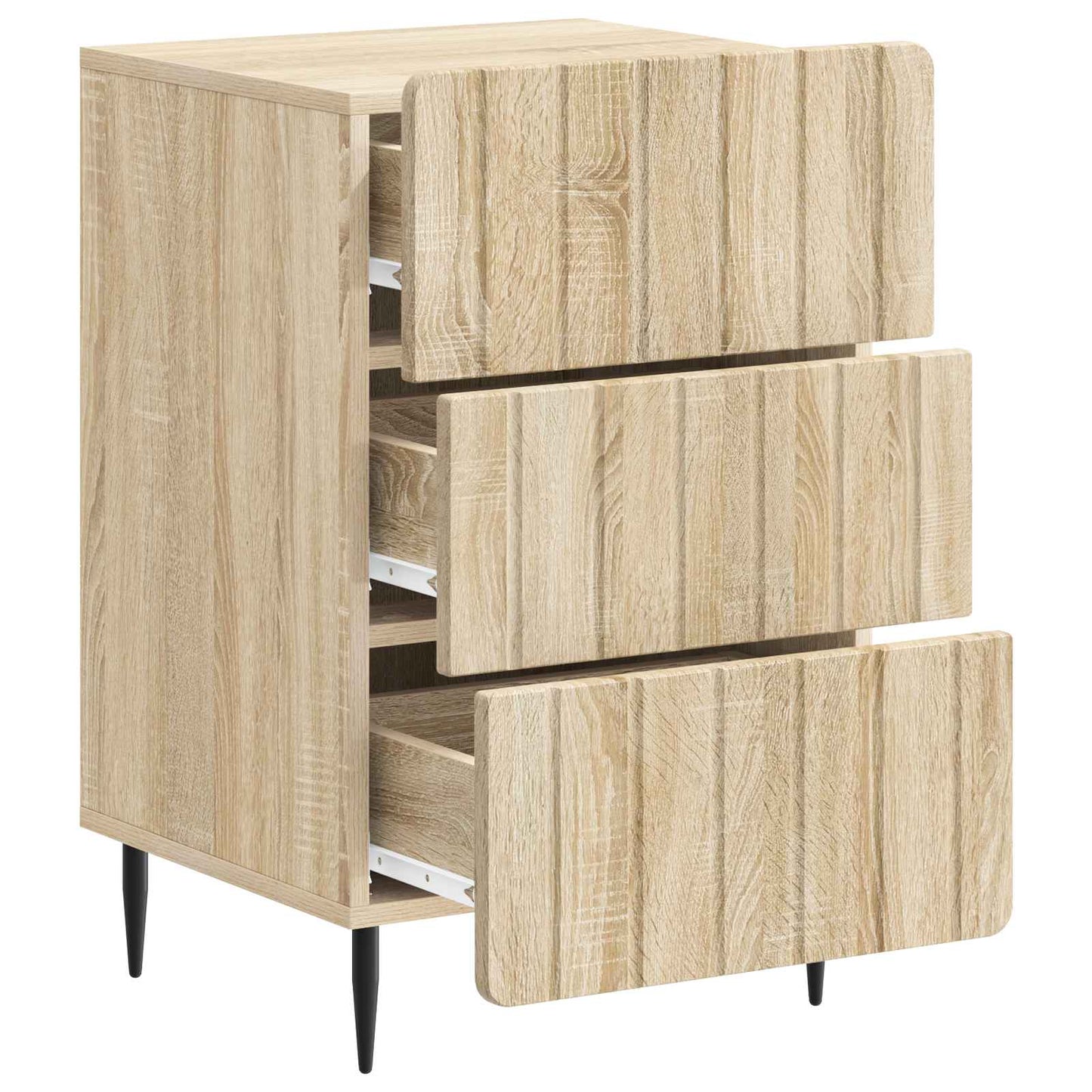 Natskab med skuffe Sonoma-eg 43x 41 x 68 cm Konstrueret træ