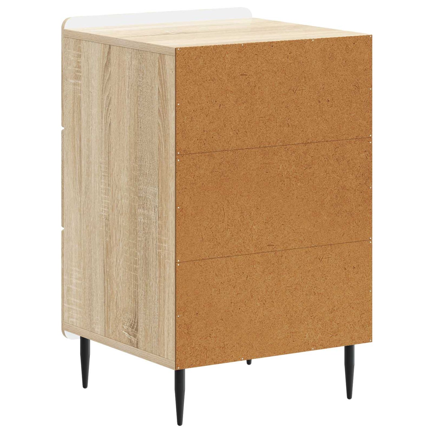 Natskab med skuffe Sonoma-eg 43x 41 x 68 cm Konstrueret træ