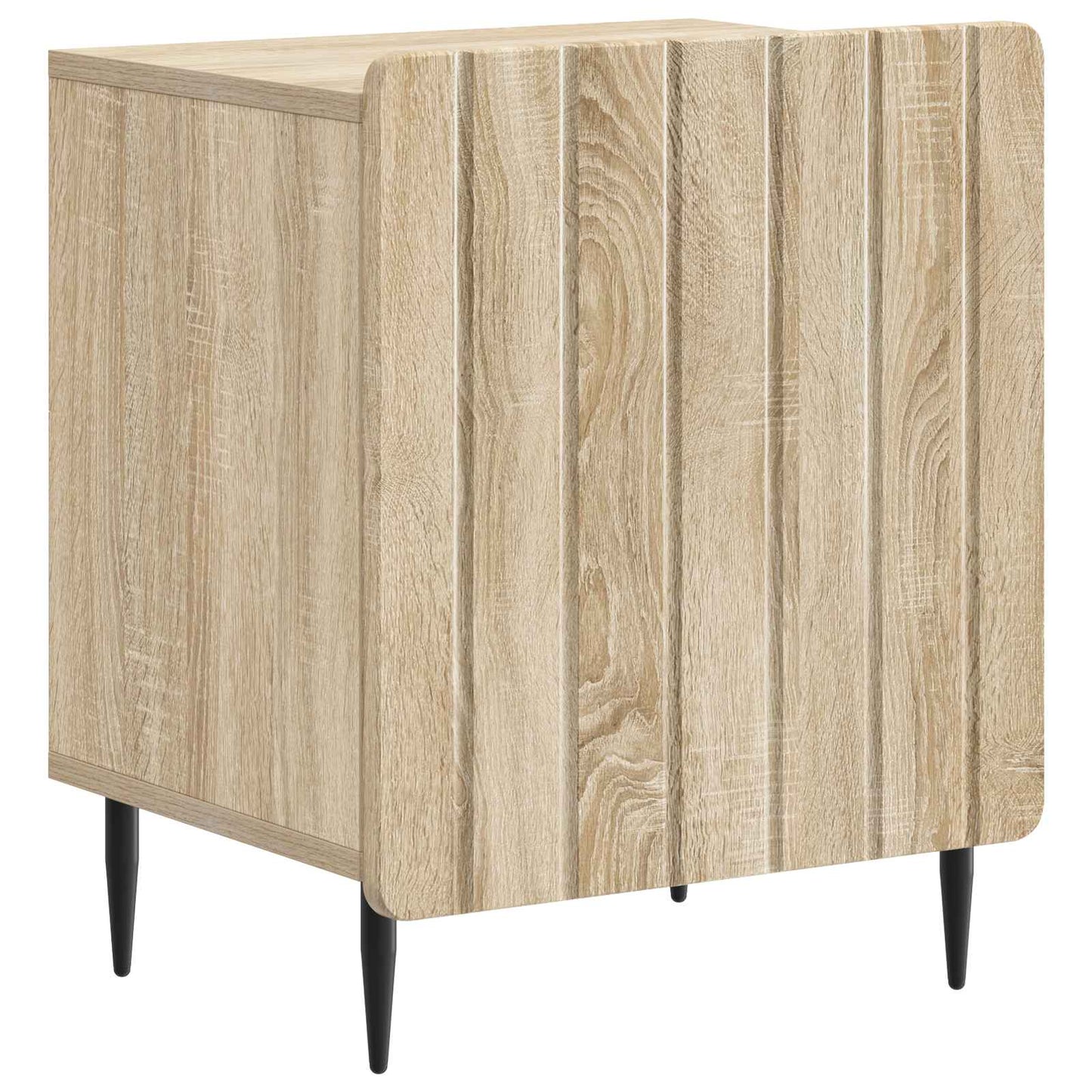 Natskab 2 stk. Sonoma-eg 43 x 34,5 x 52 cm Konstrueret træ