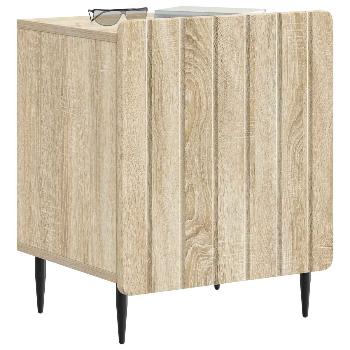 Natskab 2 stk. Sonoma-eg 43 x 34,5 x 52 cm Konstrueret træ