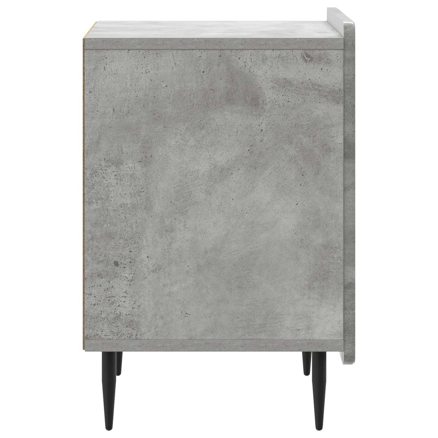 Natskab 2 stk. Betongrå 43 x 34,5 x 52 cm Konstrueret træ
