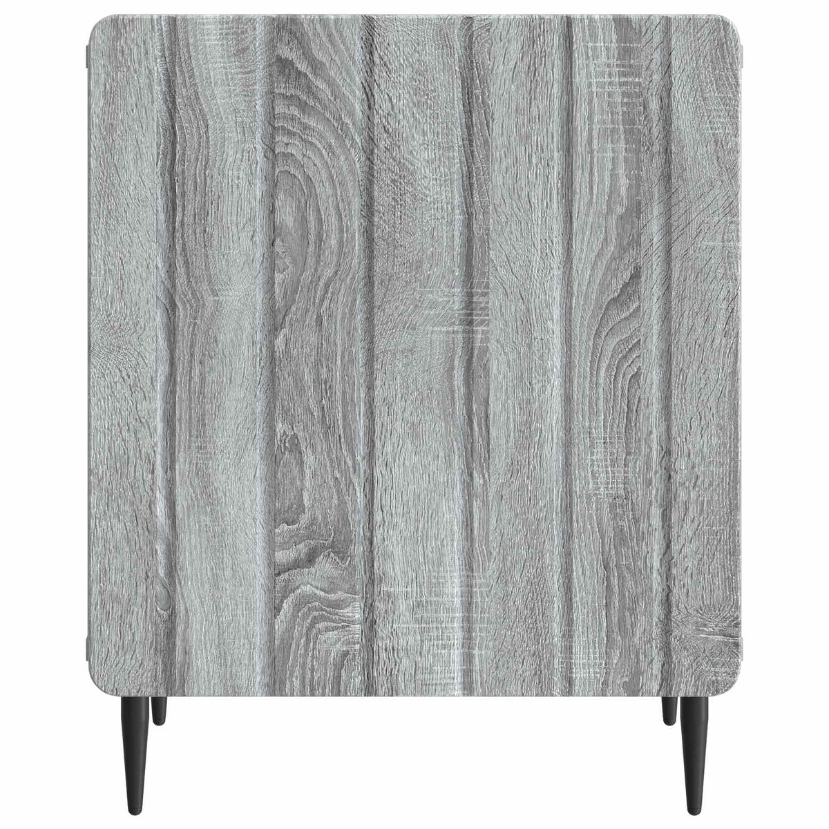 Natskab 2 stk. Grå sonoma-eg 43 x 34,5 x 52 cm Konstrueret træ