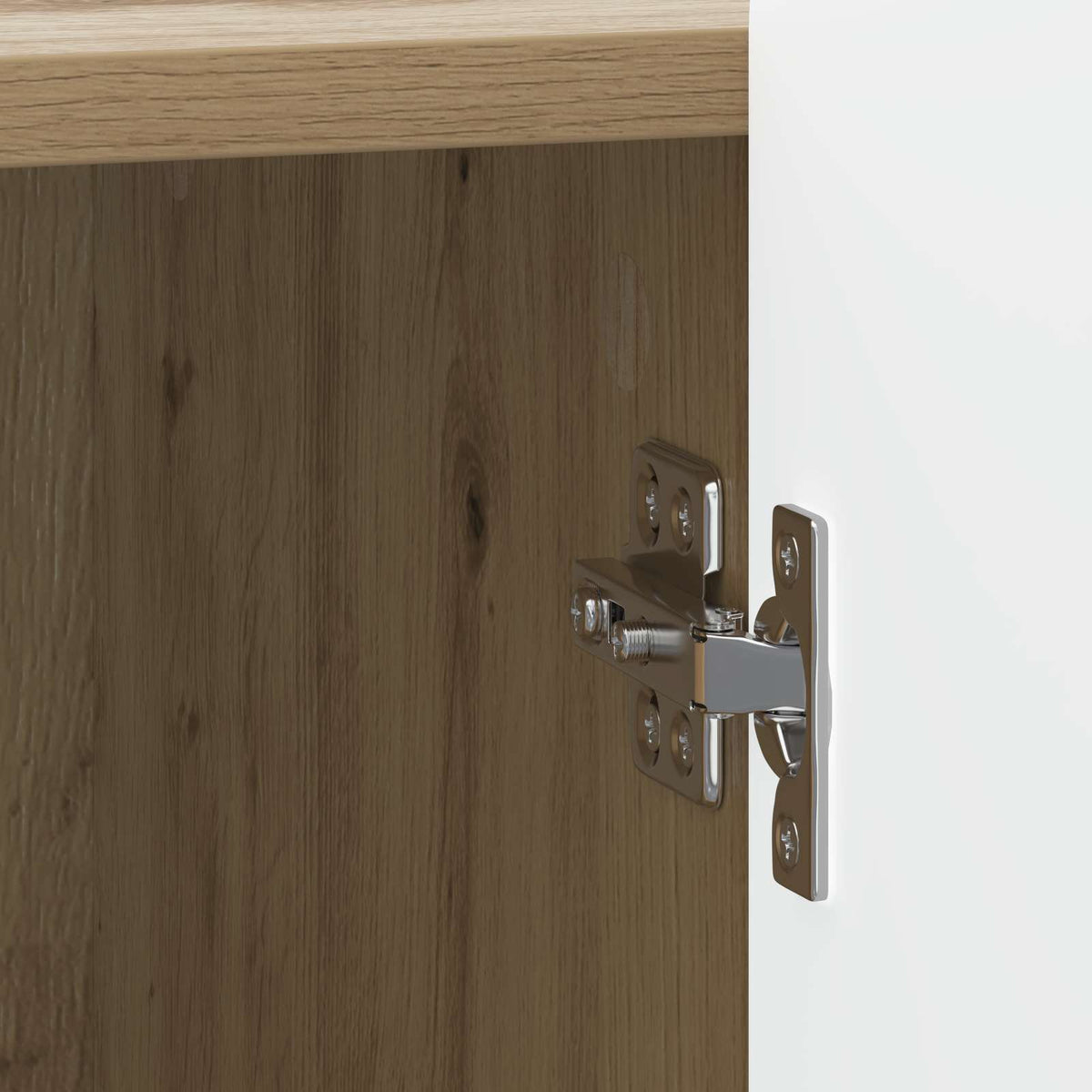 Natskab 2 stk. Artisan-eg 43 x 34,5 x 52 cm Konstrueret træ