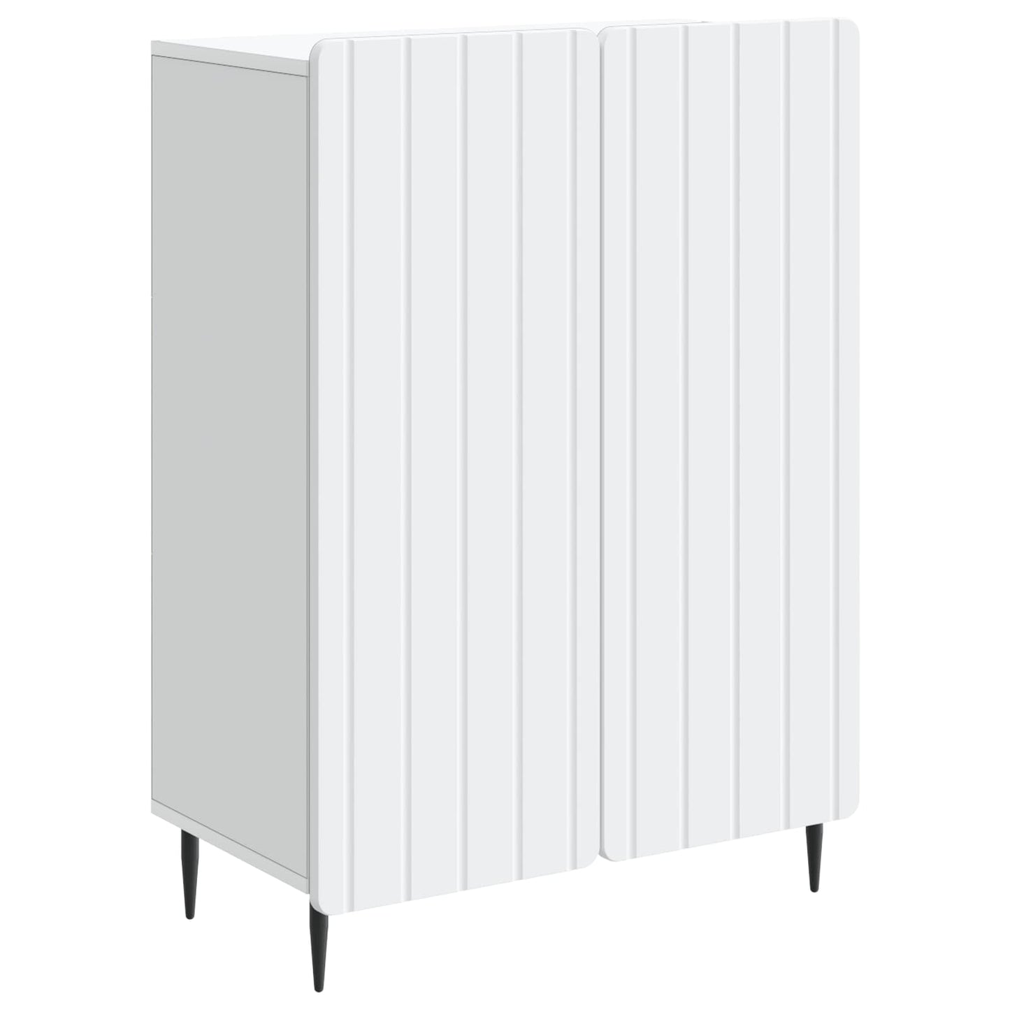 Sideboard Hvid 66 x 34,5 x 92 cm Konstrueret træ