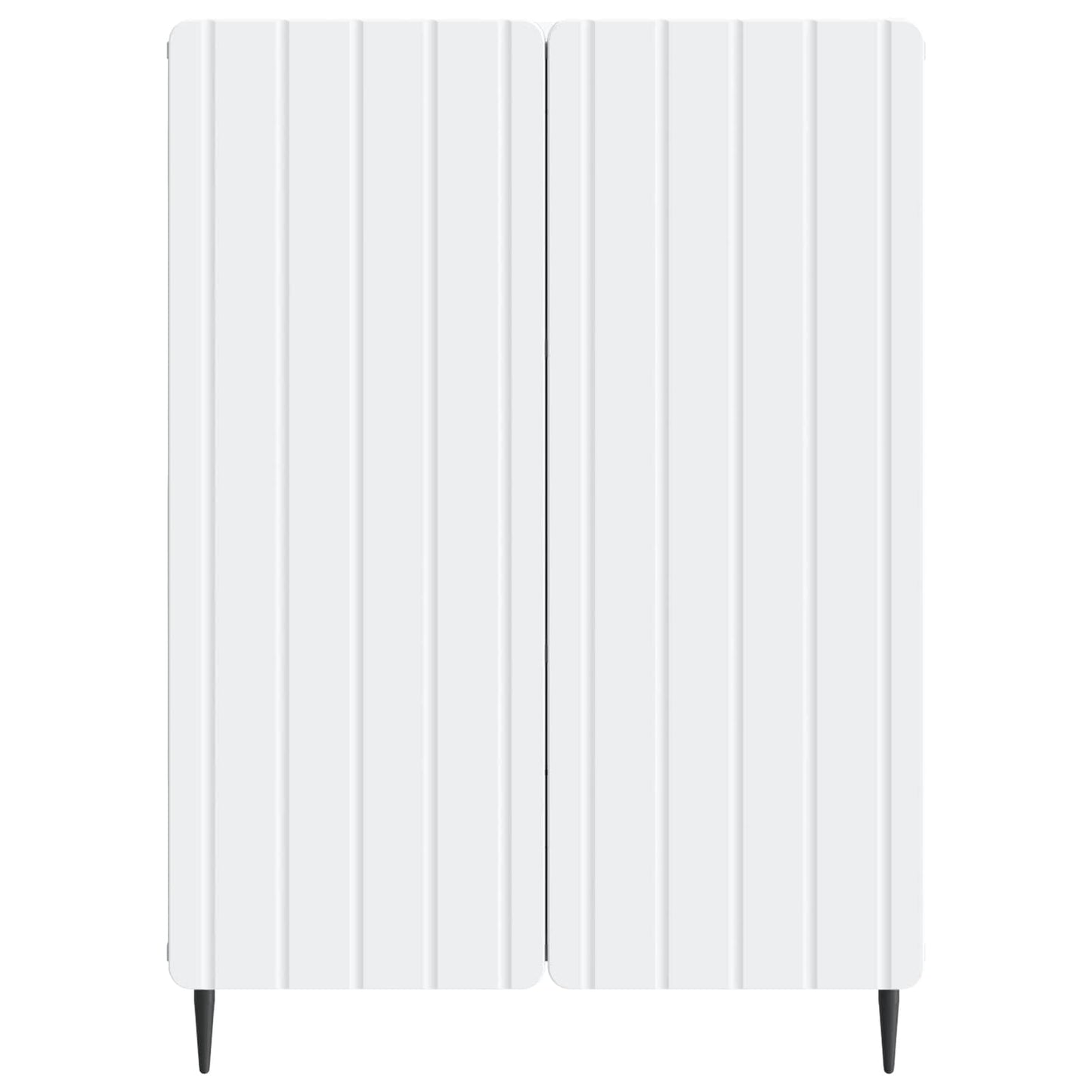 Sideboard Hvid 66 x 34,5 x 92 cm Konstrueret træ