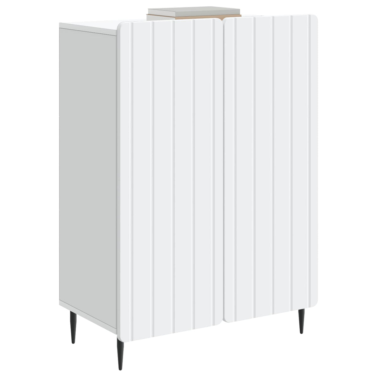 Sideboard Hvid 66 x 34,5 x 92 cm Konstrueret træ