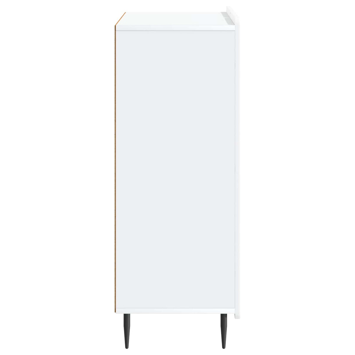 Sideboard Hvid 66 x 34,5 x 92 cm Konstrueret træ