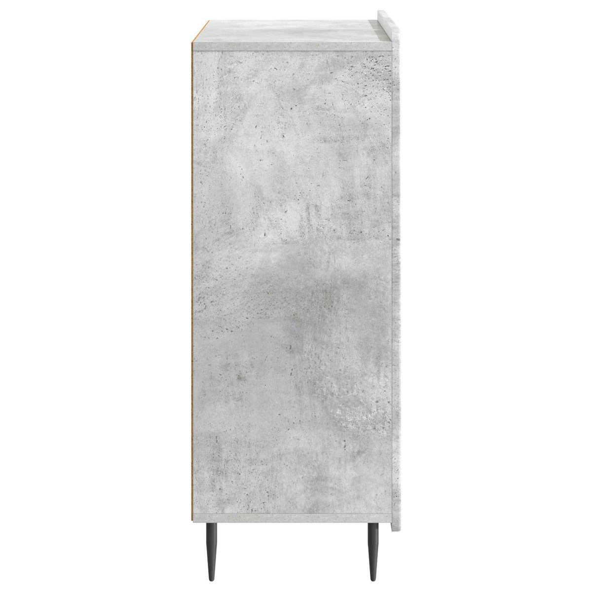 Sideboard Betongrå 66 x 34,5 x 92 cm Konstrueret træ