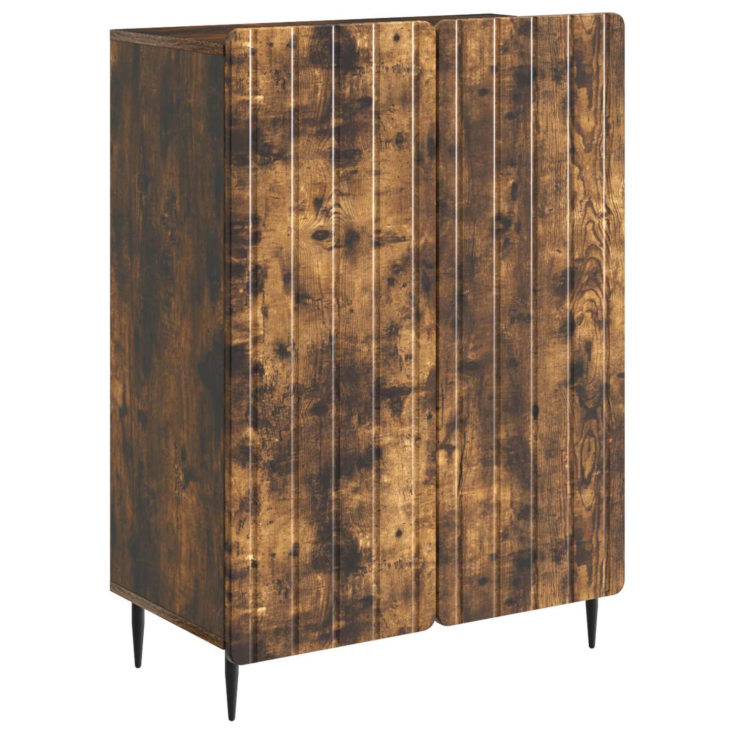 Sideboard Røget eg 66 x 34,5 x 92 cm Konstrueret træ