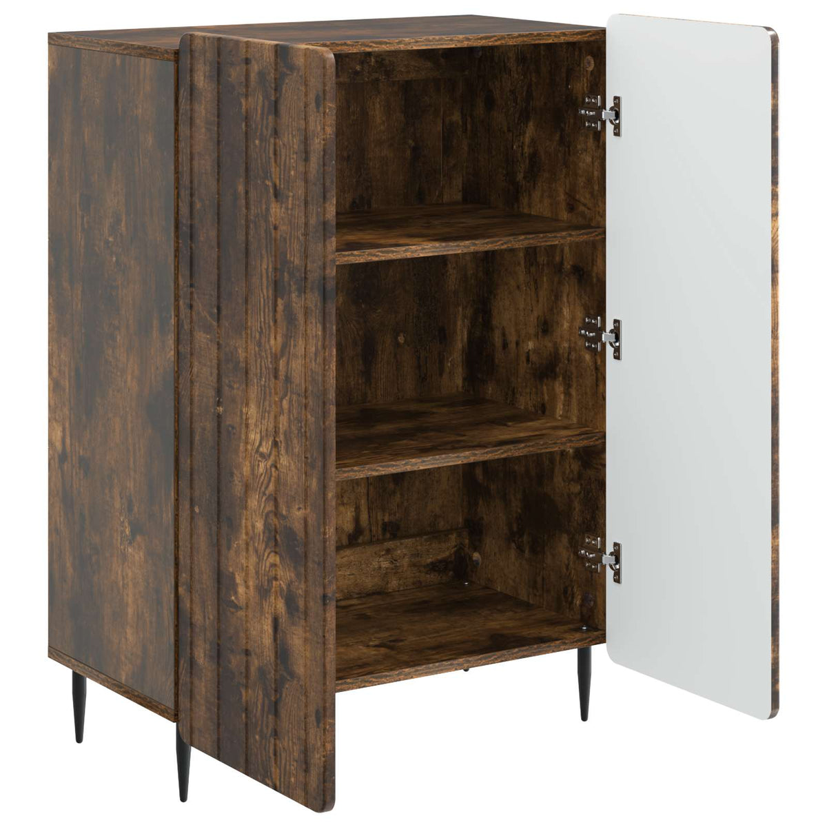 Sideboard Røget eg 66 x 34,5 x 92 cm Konstrueret træ