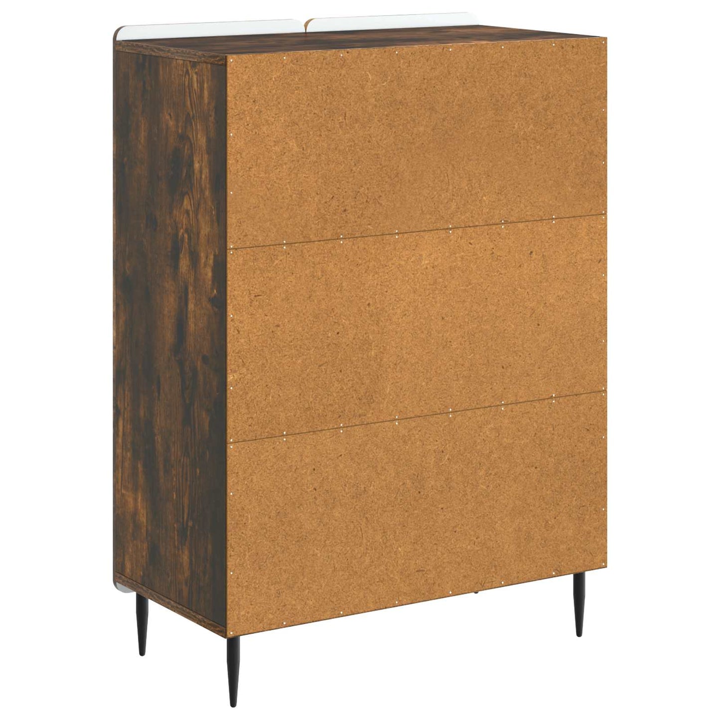 Sideboard Røget eg 66 x 34,5 x 92 cm Konstrueret træ
