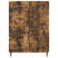 Sideboard Røget eg 66 x 34,5 x 92 cm Konstrueret træ
