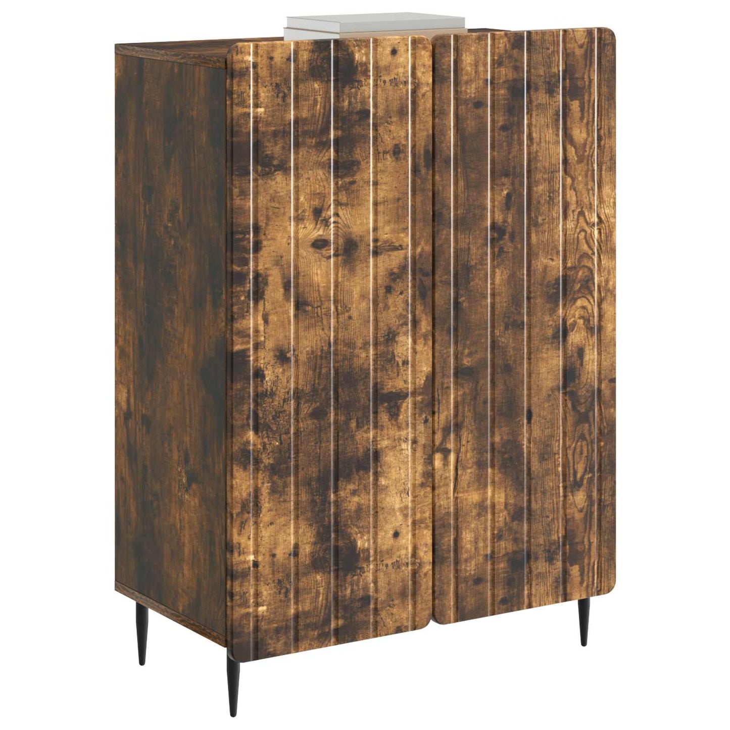 Sideboard Røget eg 66 x 34,5 x 92 cm Konstrueret træ