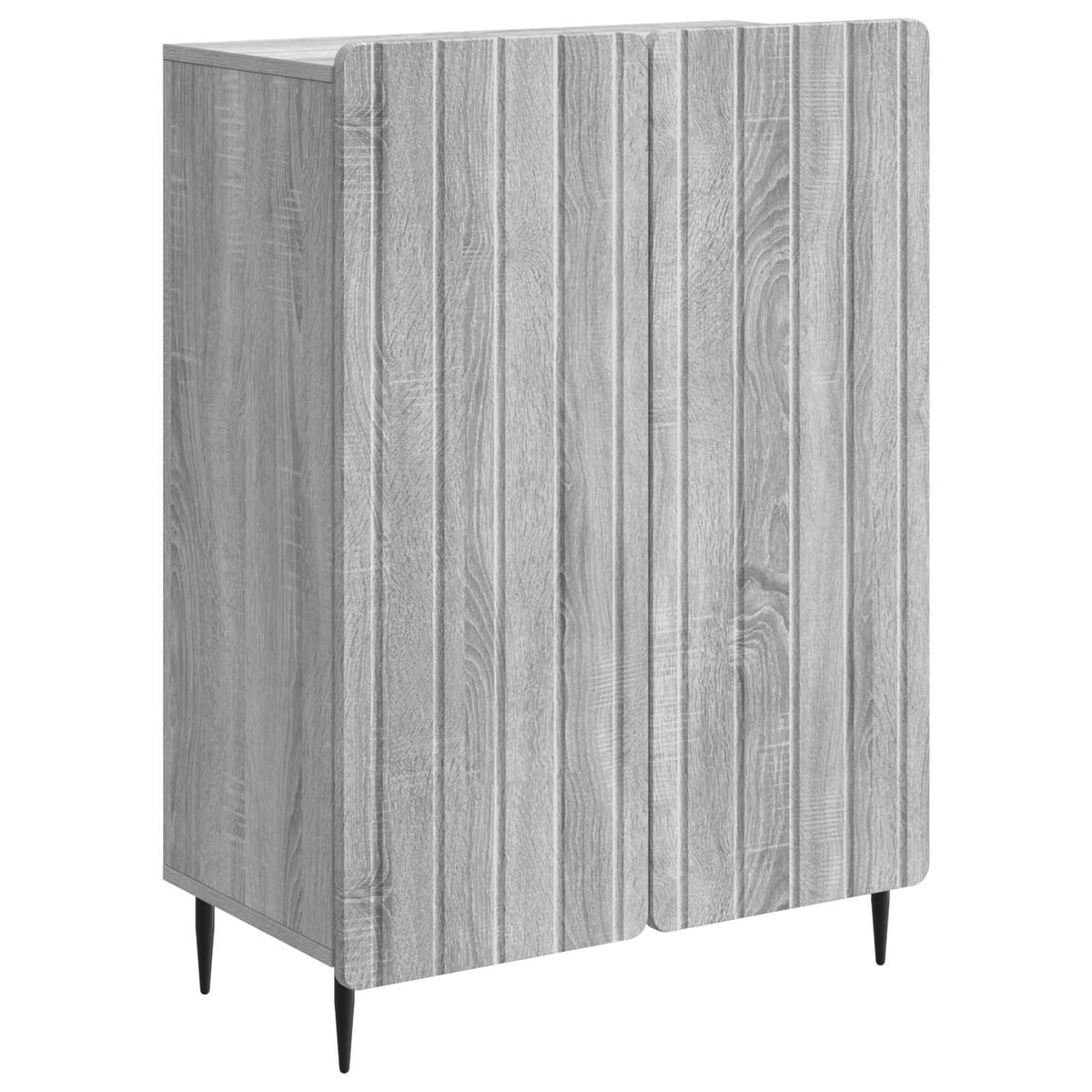 Sideboard Grå sonoma-eg 66 x 34,5 x 92 cm Konstrueret træ