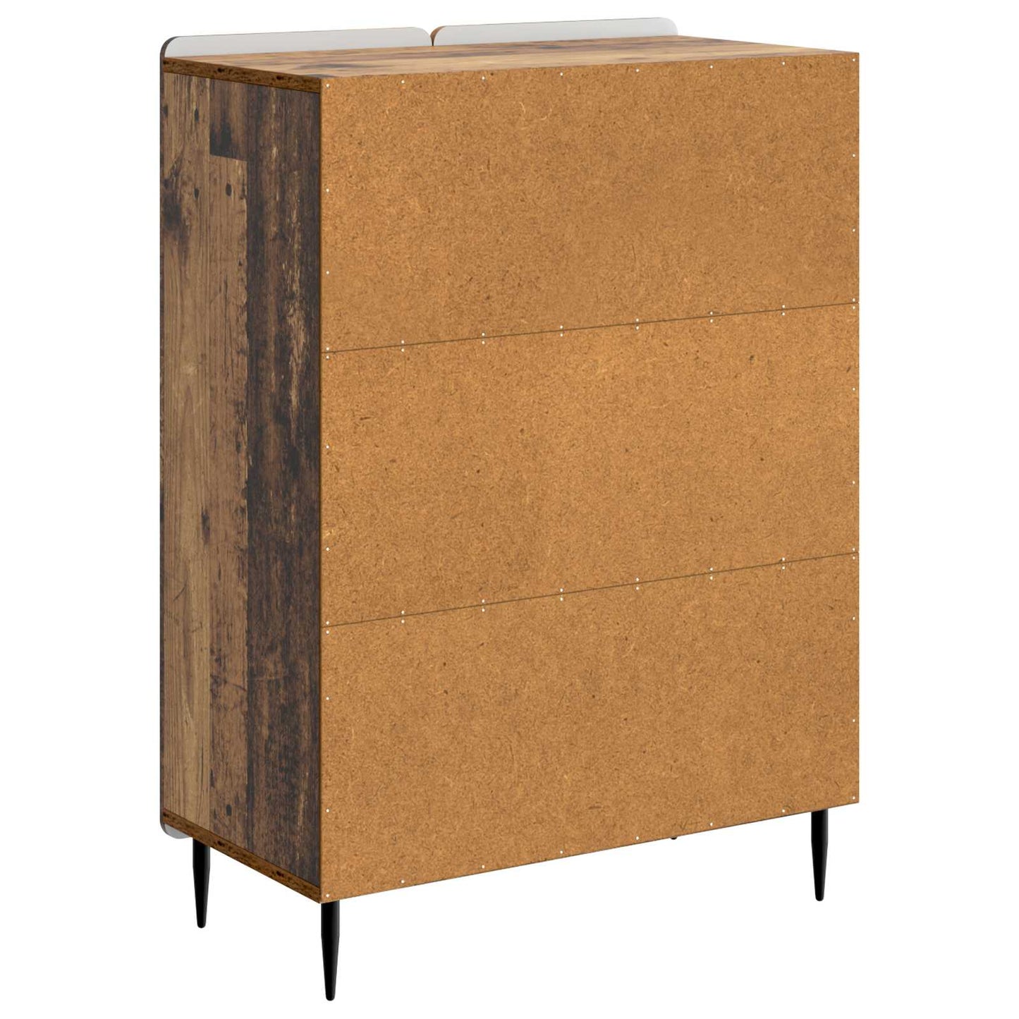 Sideboard Gammelt træ 66 x 34,5 x 92 cm Konstrueret træ