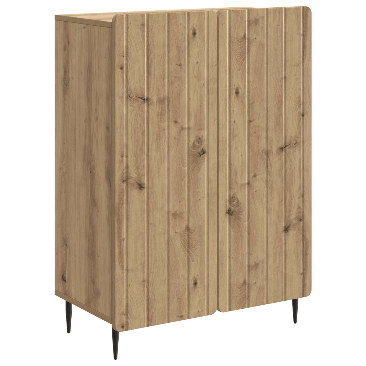 Sideboard Artisan-eg 66 x 34,5 x 92 cm Konstrueret træ