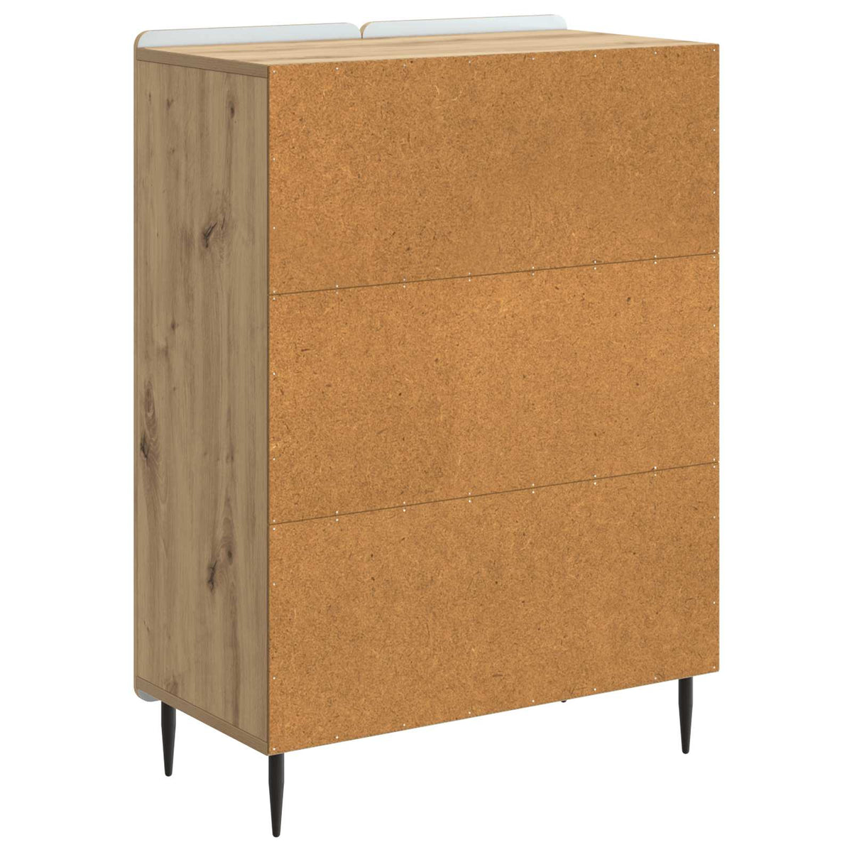 Sideboard Artisan-eg 66 x 34,5 x 92 cm Konstrueret træ