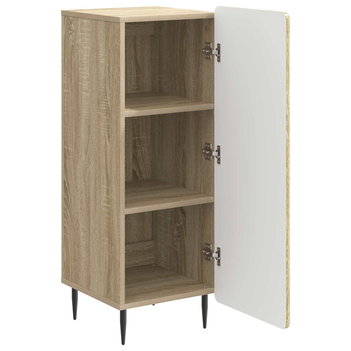 Sideboard Sonoma-eg 34,5 x 33 x 92 cm Konstrueret træ