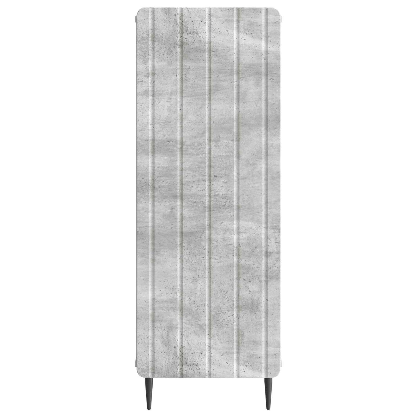 Sideboard Betongrå 34,5 x 33 x 92 cm Konstrueret træ