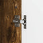 Sideboard Røget eg 34,5 x 33 x 92 cm Konstrueret træ