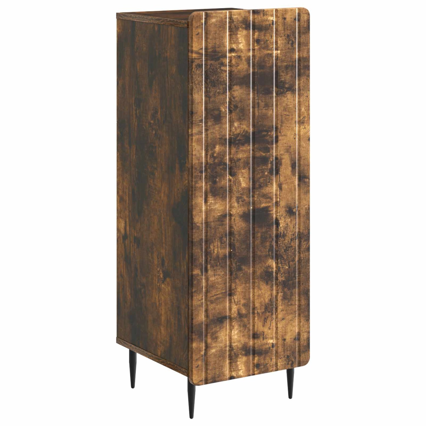 Sideboard Røget eg 34,5 x 33 x 92 cm Konstrueret træ