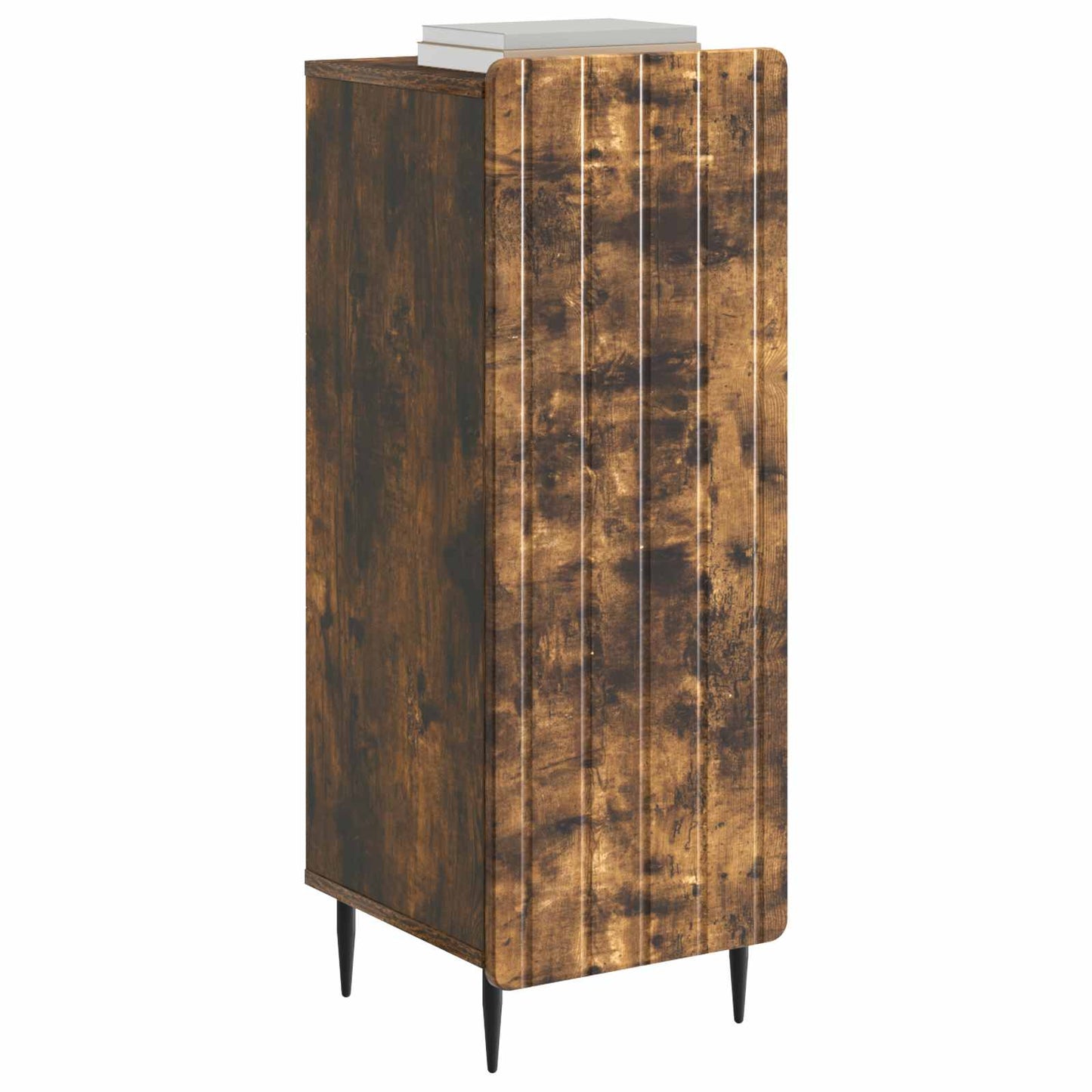Sideboard Røget eg 34,5 x 33 x 92 cm Konstrueret træ