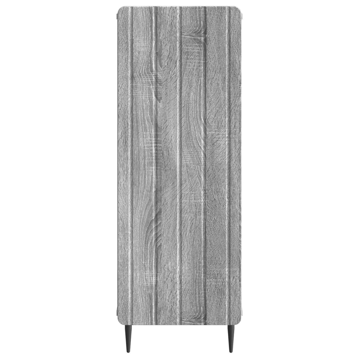 Sideboard Grå sonoma-eg 34,5 x 33 x 92 cm Konstrueret træ