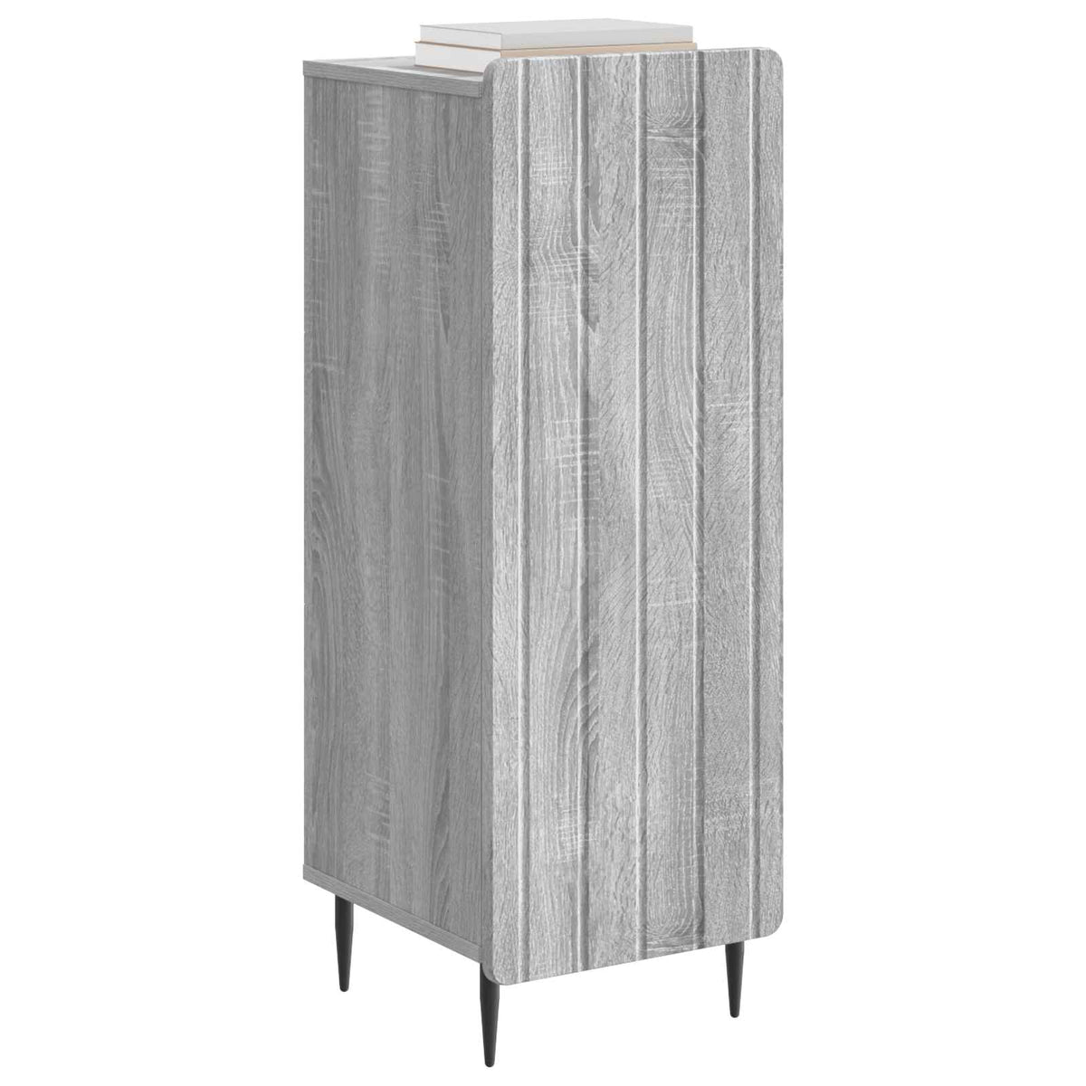 Sideboard Grå sonoma-eg 34,5 x 33 x 92 cm Konstrueret træ