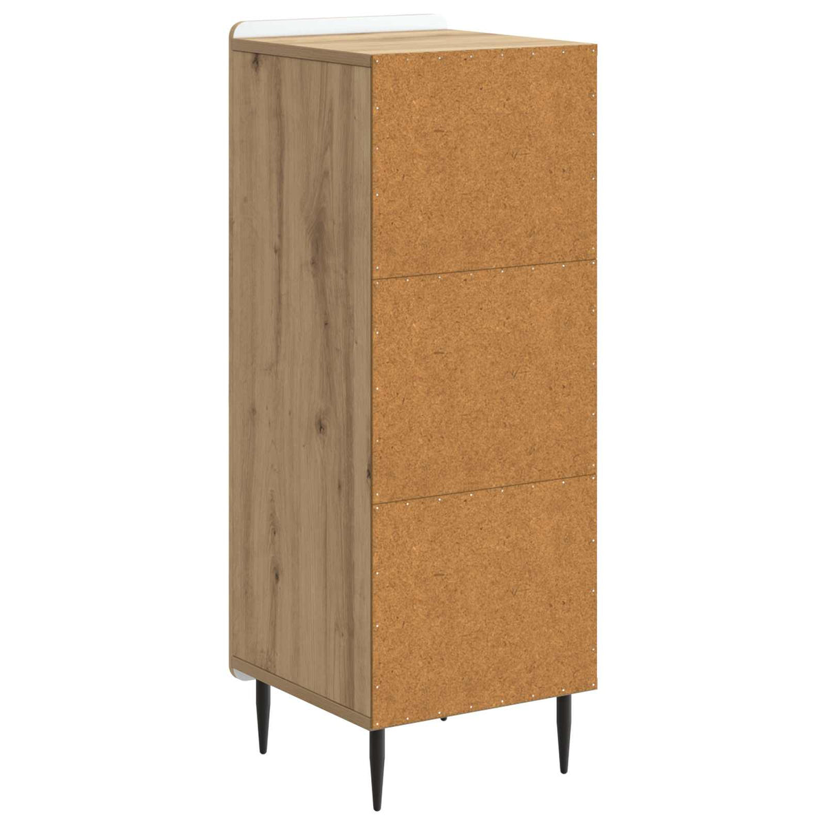 Sideboard Artisan-eg 34,5 x 33 x 92 cm Konstrueret træ
