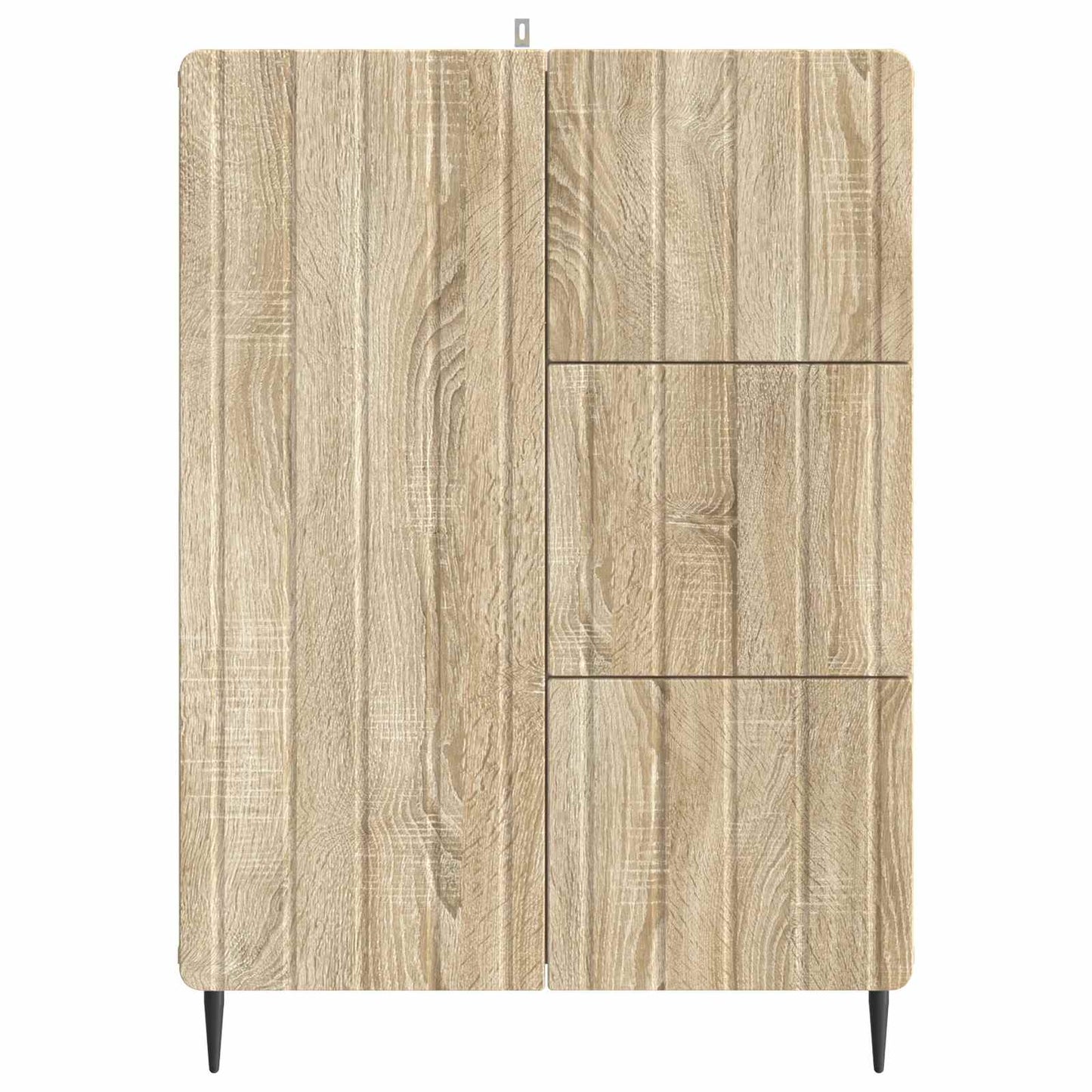Sideboard Sonoma-eg 66 x 34,5 x 91,5 cm Konstrueret træ