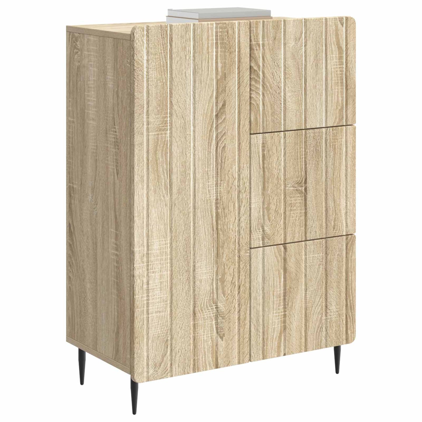 Sideboard Sonoma-eg 66 x 34,5 x 91,5 cm Konstrueret træ