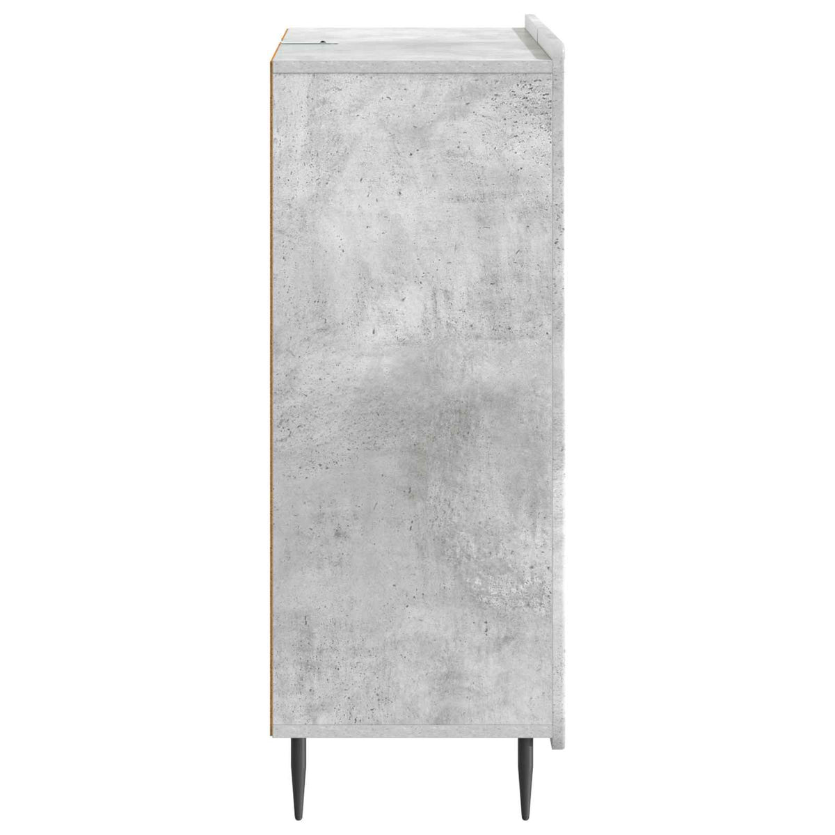 Sideboard Betongrå 66 x 34,5 x 91,5 cm Konstrueret træ