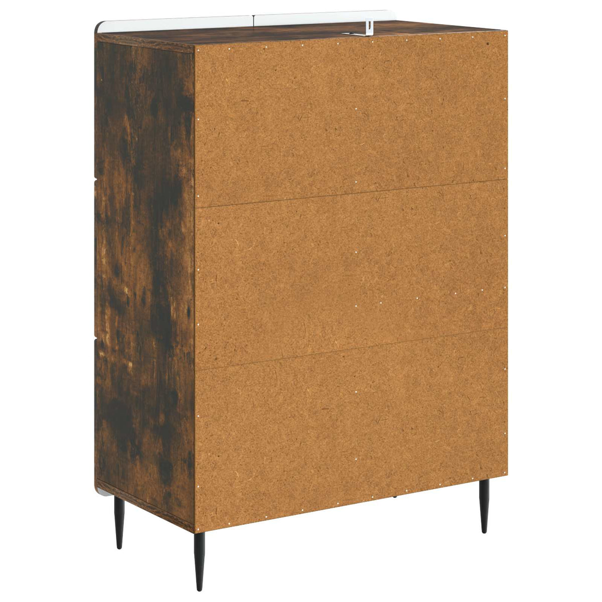 Sideboard Røget eg 66 x 34,5 x 91,5 cm Konstrueret træ