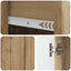 Sideboard Artisan-eg 66 x 34,5 x 91,5 cm Konstrueret træ