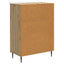 Sideboard Artisan-eg 66 x 34,5 x 91,5 cm Konstrueret træ