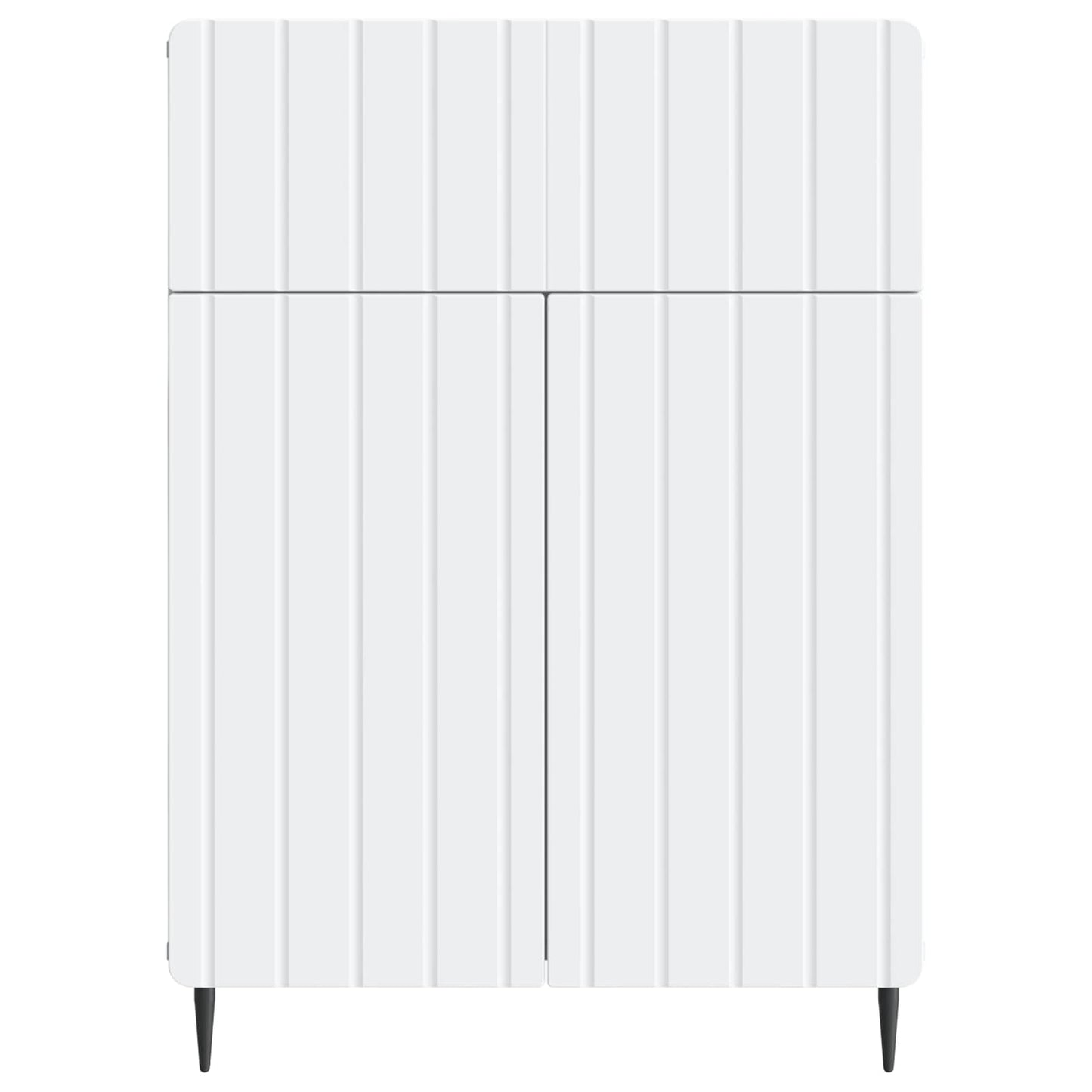 Sideboard Hvid 66 x 34,5 x 92 cm Konstrueret træ
