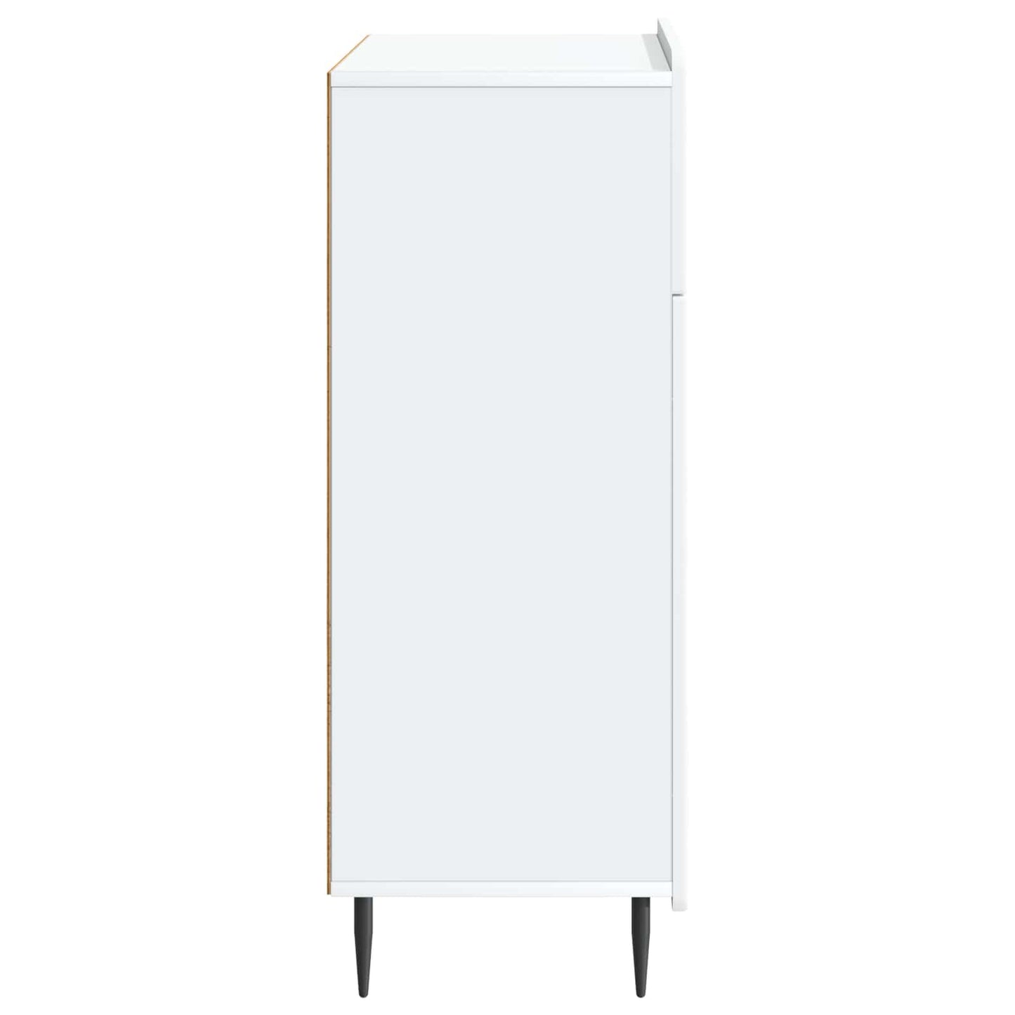 Sideboard Hvid 66 x 34,5 x 92 cm Konstrueret træ