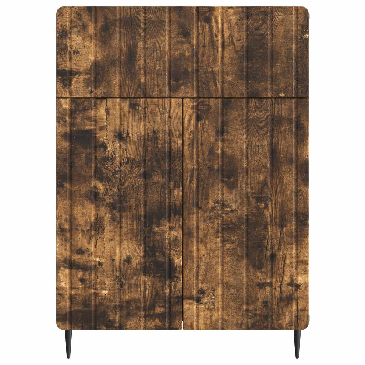 Sideboard Røget eg 66 x 34,5 x 92 cm Konstrueret træ