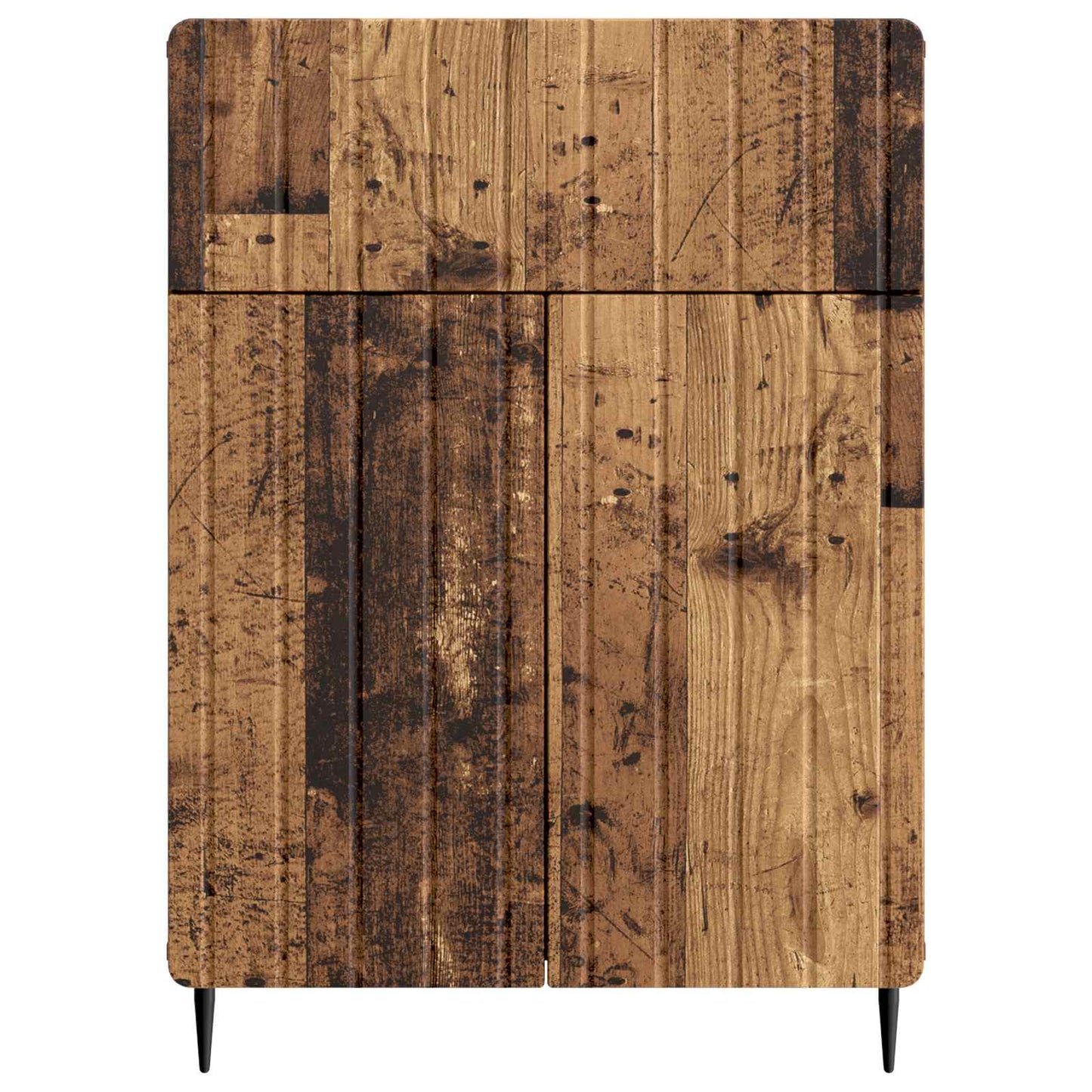 Sideboard Gammelt træ 66 x 34,5 x 92 cm Konstrueret træ