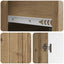Sideboard Artisan-eg 66 x 34,5 x 92 cm Konstrueret træ