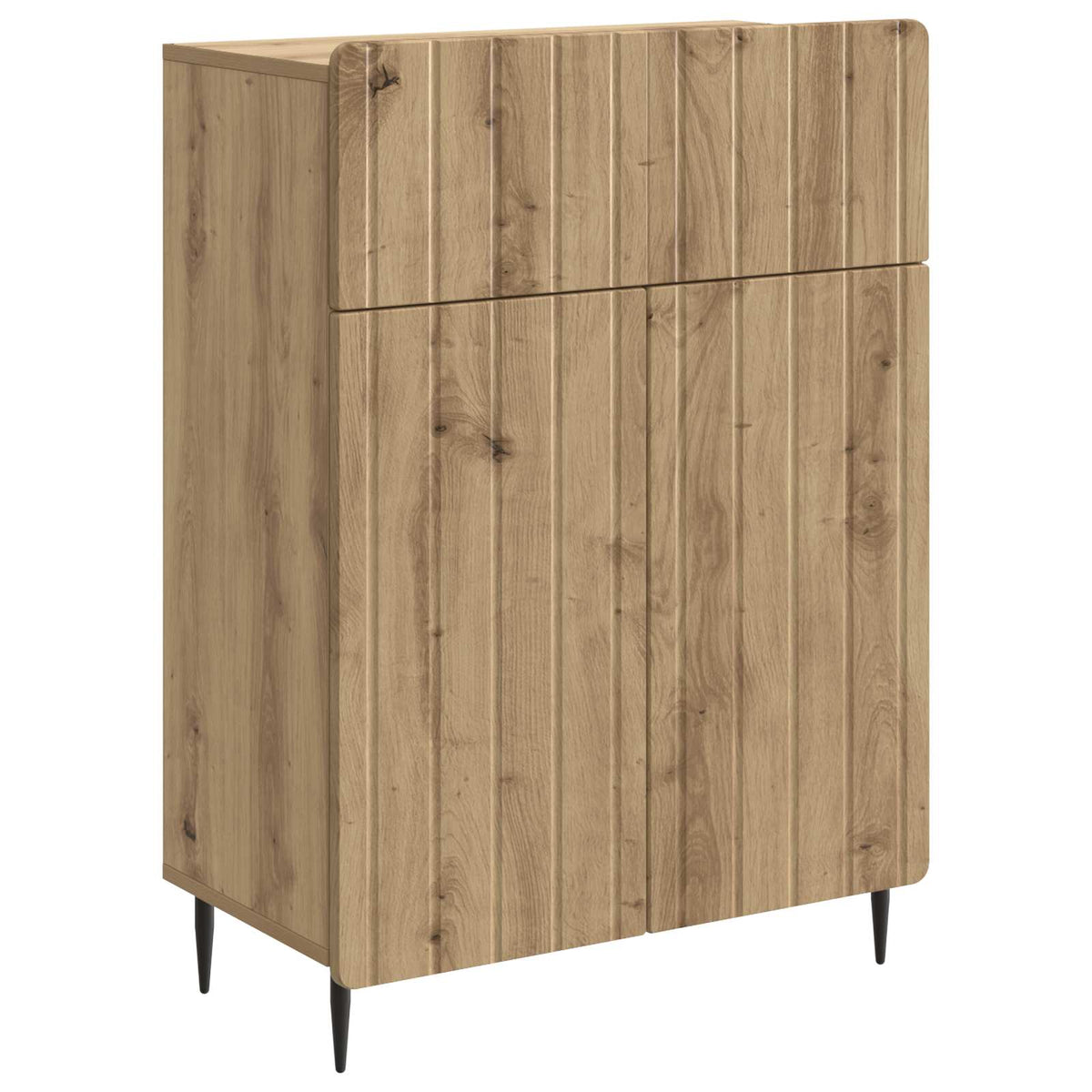 Sideboard Artisan-eg 66 x 34,5 x 92 cm Konstrueret træ