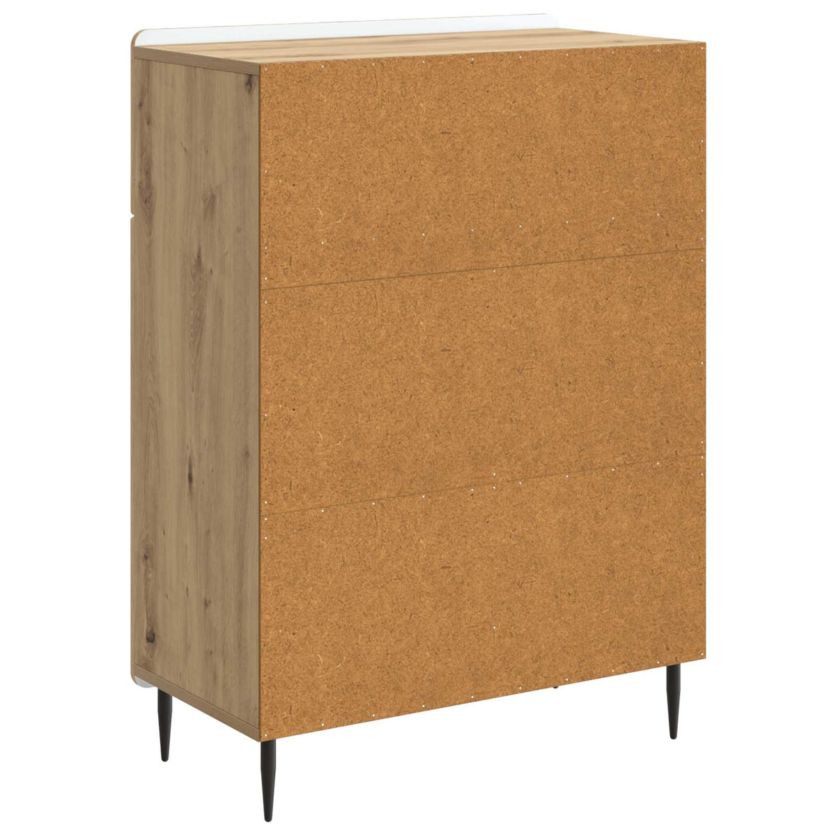 Sideboard Artisan-eg 66 x 34,5 x 92 cm Konstrueret træ
